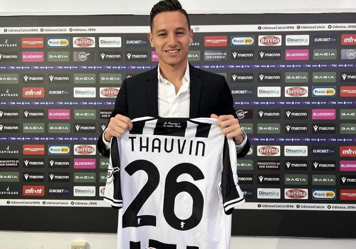 Florian Thauvin al Udinese de Italia