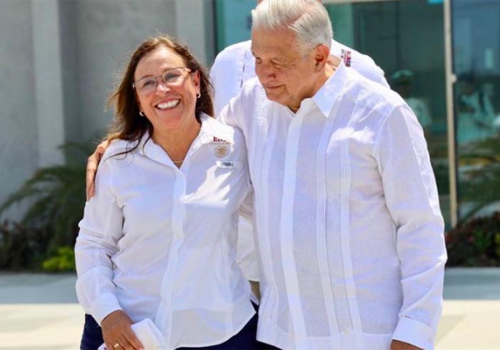 Rocío Nahle si va: AMLO