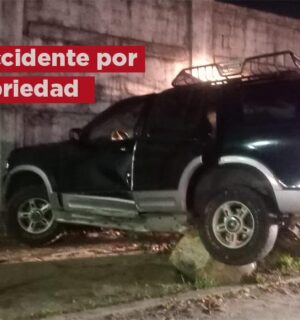 Borrachazo frente a la central camionera