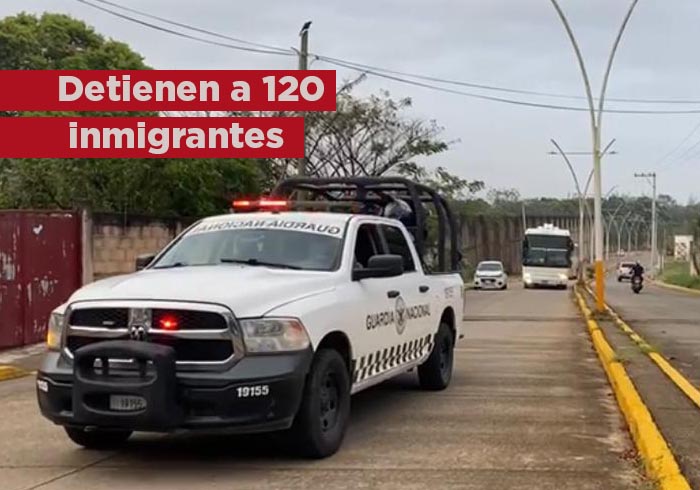 Descubren a más de 120 migrantes en Acayucan, Veracruz