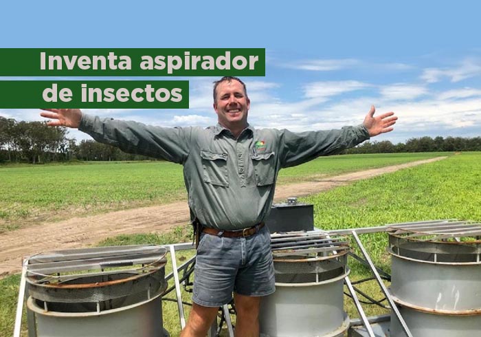 Inventan un ‘aspirador de insectos’