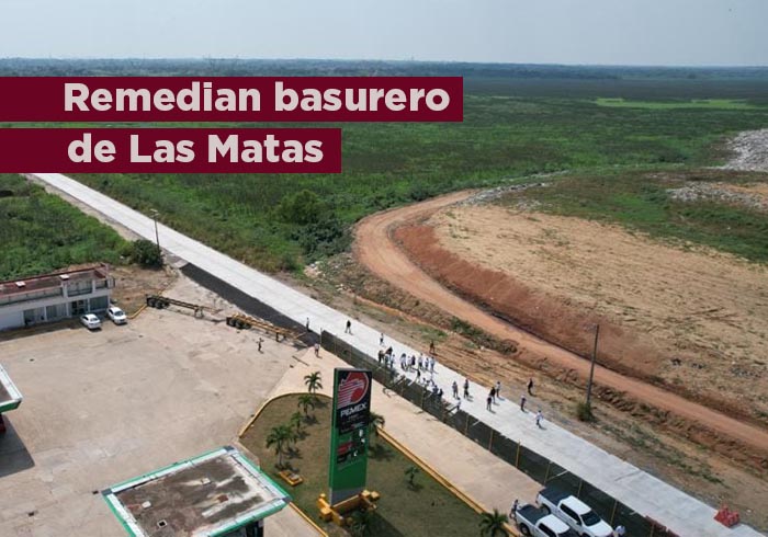 Remedian basurero “Las Matas”