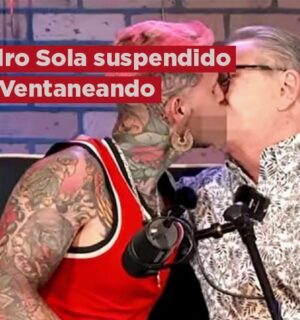 Por beso prohibido suspendido de Ventaneando