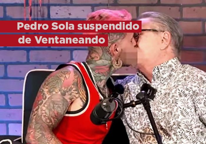 Por beso prohibido suspendido de Ventaneando