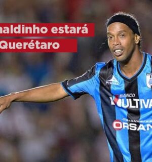 Ronaldinho confirma asistencia al estadio Corregidora