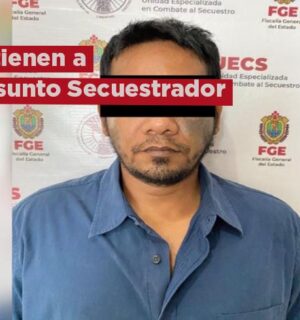 Detienen a presunto secuestrador