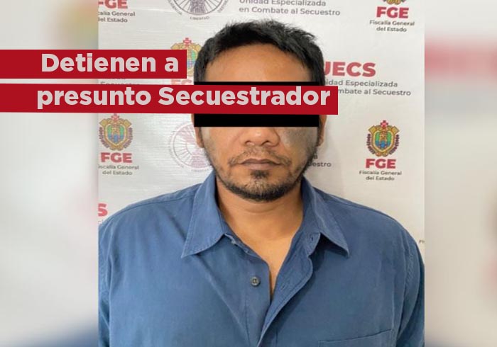 Detienen a presunto secuestrador