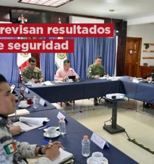 Mesa Estatal de Seguridad en Coatzacoalcos