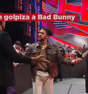 VIDEO: Luchador propina golpiza a Bad Bunny