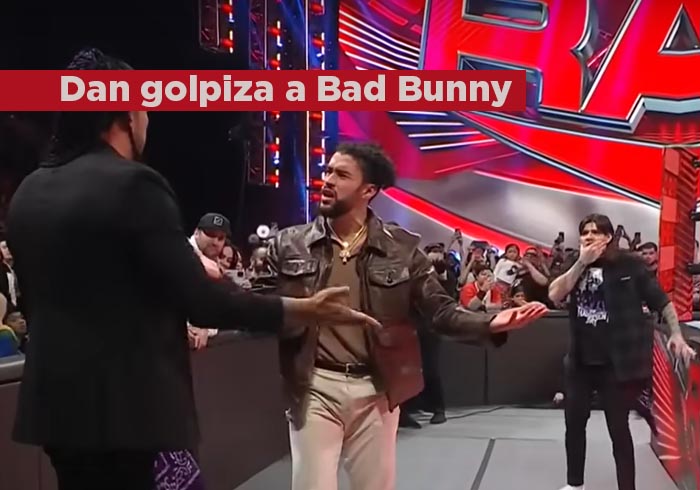 VIDEO: Luchador propina golpiza a Bad Bunny