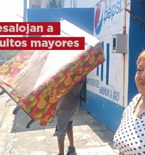 Otro desalojo, ahora a adultos mayores