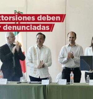 Acuerdan Gobierno y ciudadanos mecanismo contra la extorsión en Coatzacoalcos