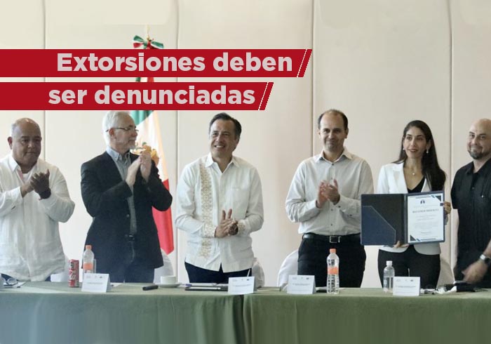 Acuerdan Gobierno y ciudadanos mecanismo contra la extorsión en Coatzacoalcos