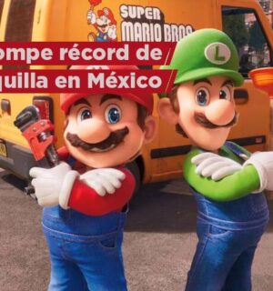 «Super Mario Bros La Película» rompe récord de taquilla en México