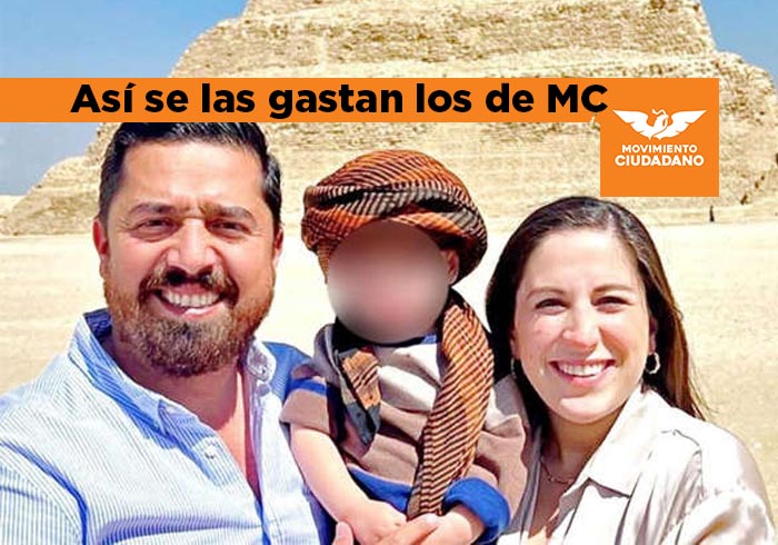 Alcalde de MC vacaciona en Egipto y simula estar en General Terán