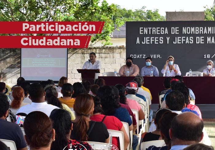 Fortalecen la Participación Ciudadana en Coatzacoalcos