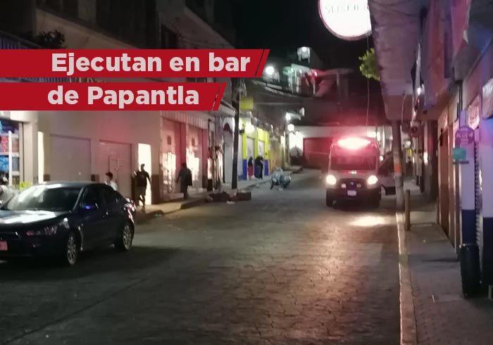 Sicarios ejecutan a clientes de un bar en Papantla y publican el video en redes sociales