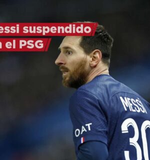 Messi suspendido dos semanas