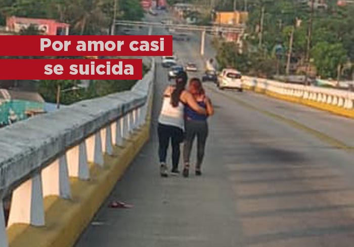 Intentó suicidarse por un galán