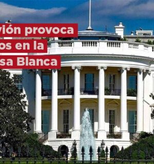 Avión desata pánico al pasar cerca de la Casa Blanca