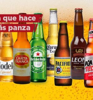 Las cervezas en México que te harán crecer más la panza