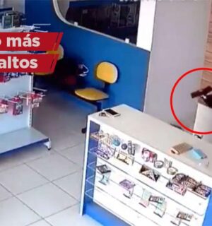 VIDEO: ¡No más robos! Dueño de tienda mata a ladrón armado