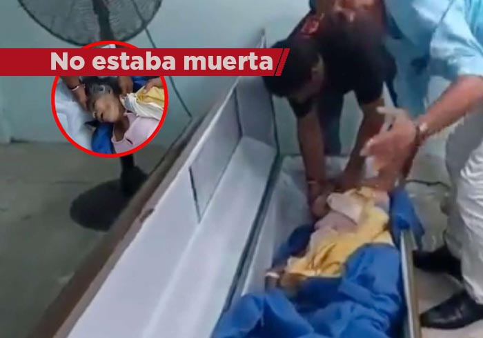 VIDEO: Mujer revive en su velorio; la habían dado por muerta en el HOSPITAL