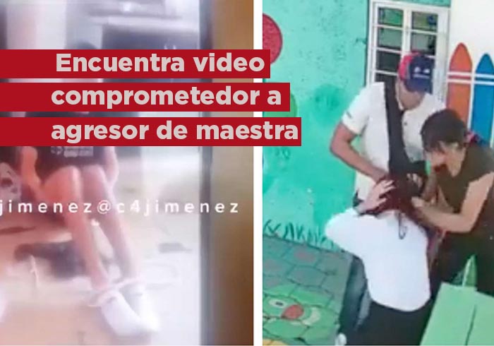 Fiscalía halla video de presunto secuestro en celular de hombre que agredió a maestra en Cuautitlán