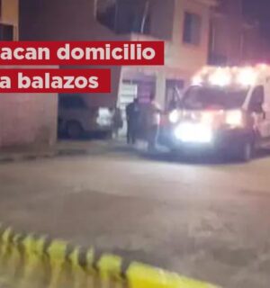 Atacan a balazos fachada de un domicilio en la Colonia Puerto Esmeralda de Coatzacoalcos.