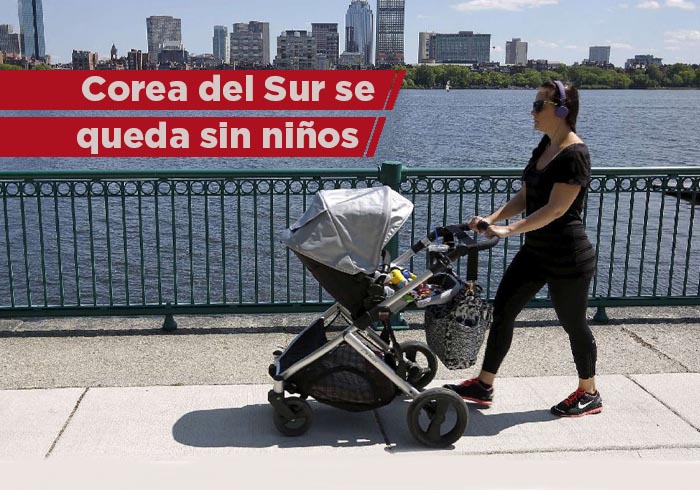 Corea del Sur a punto de quedarse sin niños y sin pediatras