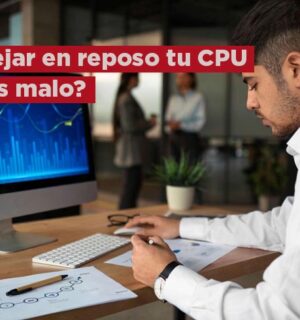 ¿Qué le pasa a tu computadora cuando la dejas mucho tiempo en reposo?