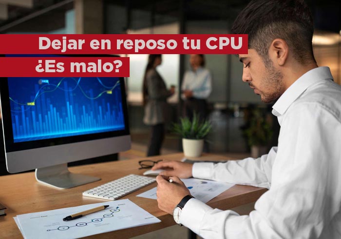 ¿Qué le pasa a tu computadora cuando la dejas mucho tiempo en reposo?