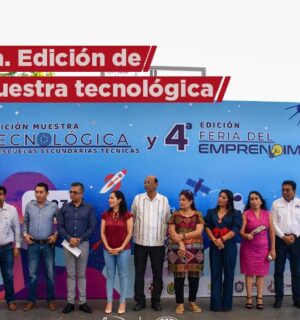 Coatzacoalcos sede de la 9ª Edición de la Muestra Tecnológica de Escuelas Secundarias Técnicas.