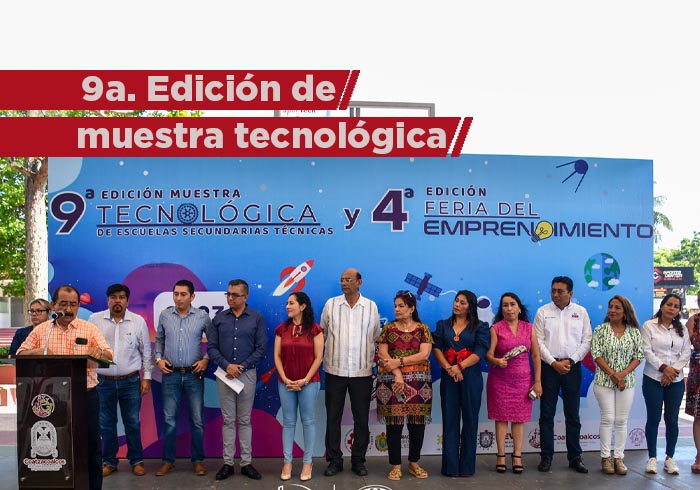 Coatzacoalcos sede de la 9ª Edición de la Muestra Tecnológica de Escuelas Secundarias Técnicas.