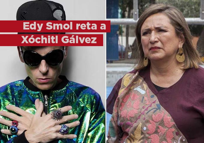 Edy Smol reta a Xóchitl Gálvez a debate