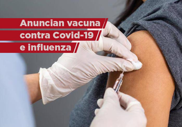 Anuncian vacunación contra Covid-19 e influenza