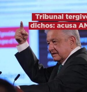 Acusa Presidente a Tribunal de tergiversar dichos