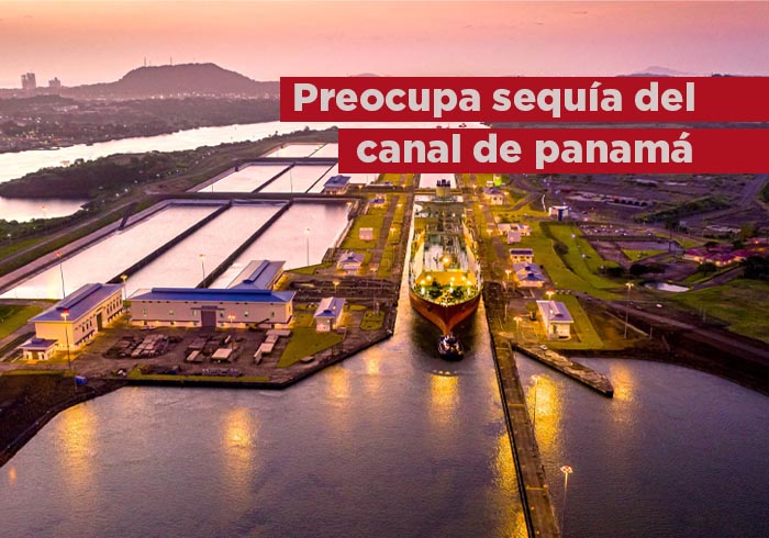 La sequía en el Canal de Panamá provoca pérdidas millonarias