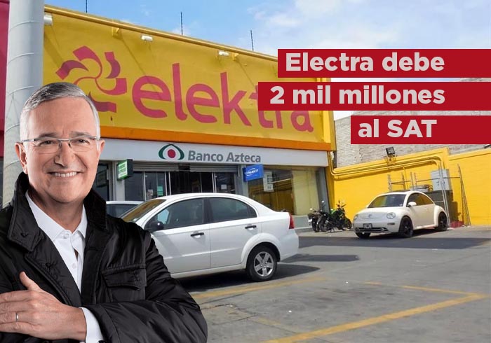 Elektra tendrá que pagar al SAT adeudo fiscal de 2 mil mdp