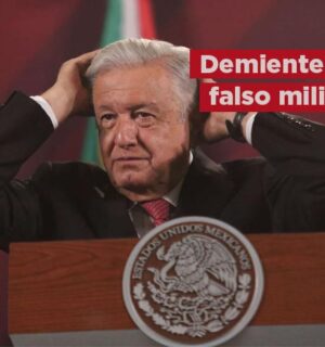 AMLO desmiente a supuesto militar