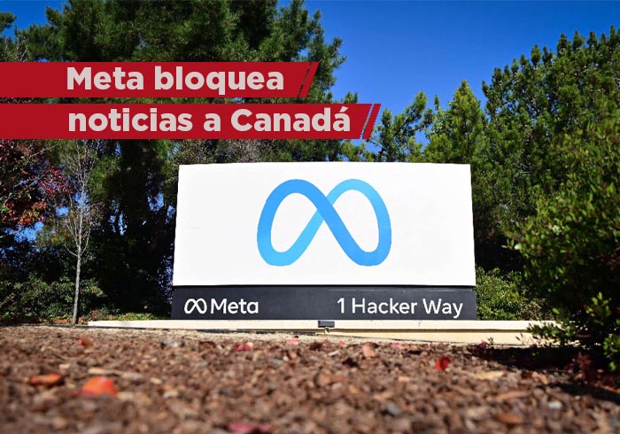 Empieza Meta bloqueo de noticias en Canadá