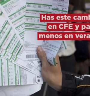 CFE: el cambio que debes de hacer en tu recibo de luz para ahorrar antes de 2024