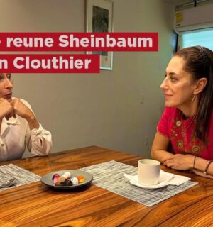 Claudia Sheinbaum se reúne con Tatiana Clouthier