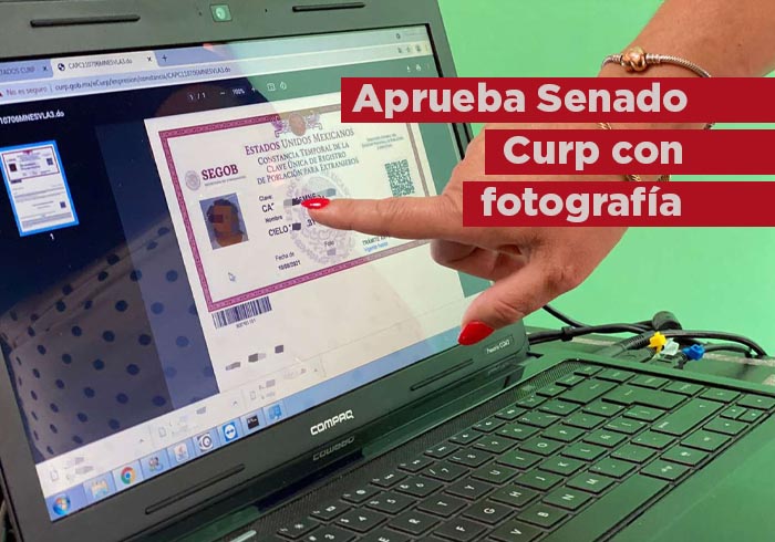 Comisión en Senado aprueba CURP con foto en nueva Ley de Población