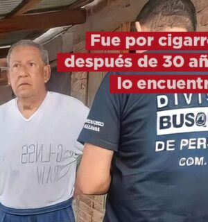 Hombre ‘fue por cigarros’ y lo hallan 30 años después