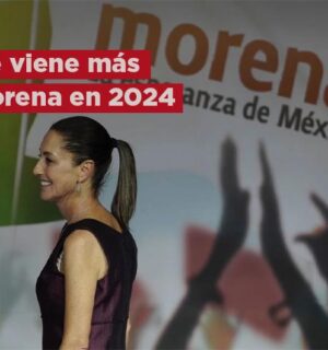 Se viene más Morena en 2024