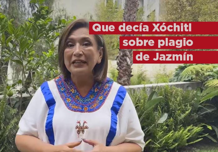 Esto decía Xóchitl Gálvez sobre el presunto plagio de Yasmín Esquivel: «En cada resolución va a estar la sombra»