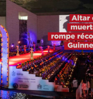 Altar de Día de Muertos más grande del mundo: rompe Récord Guinness