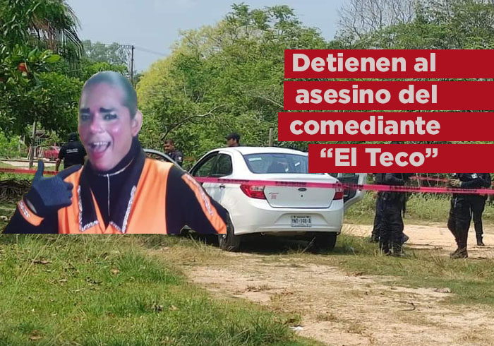 Detienen al asesino del comediante ‘El Teco’