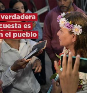 La verdadera encuesta es la del pueblo: Rocío Nahle